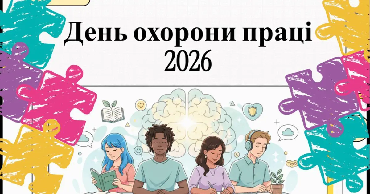 День охорони праці 2026: Україна фокусується на ментальному здоров'ї
