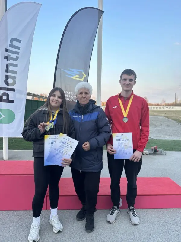 Волинські легкоатлети здобули медалі на Чемпіонаті України у Києві
