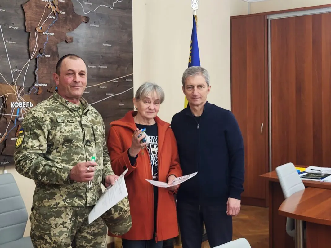 У Ковелі дві родини переселенців з Луганщини отримали житло