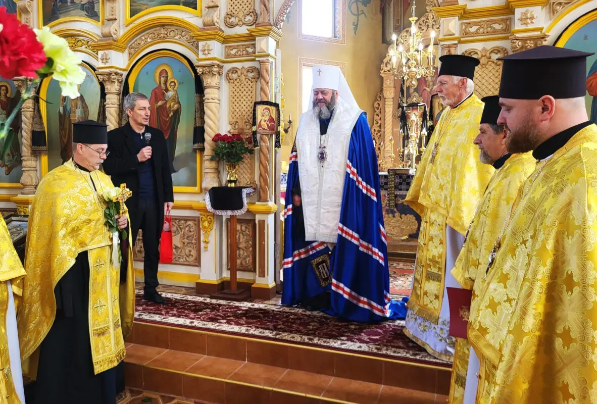Вшанування 30-річчя служіння отця Анатолія у соборі Димитрія Солунського