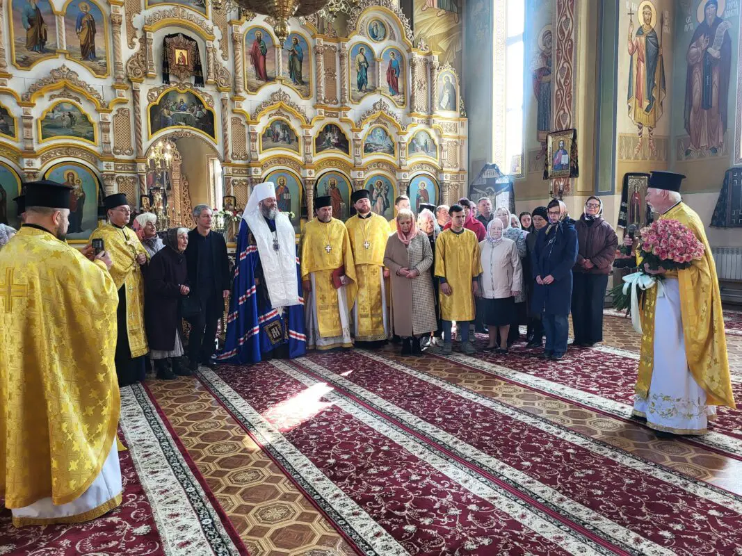 Вшанування 30-річчя служіння отця Анатолія у соборі Димитрія Солунського