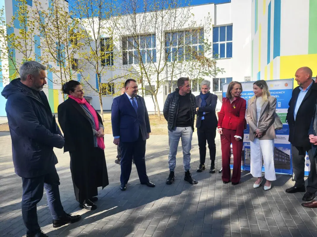 Ковель першим в Україні завершив термомодернізацію ліцею за підтримки ЄІБ
