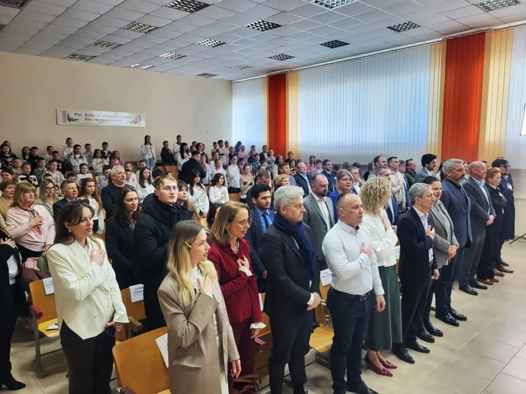 Ковель першим в Україні завершив термомодернізацію ліцею за підтримки ЄІБ