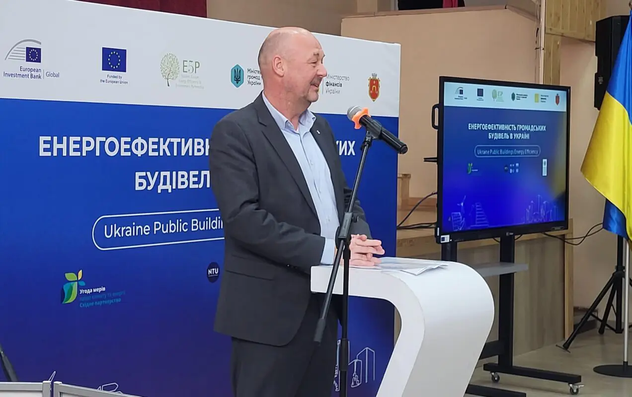 Ковель першим в Україні завершив термомодернізацію ліцею за підтримки ЄІБ