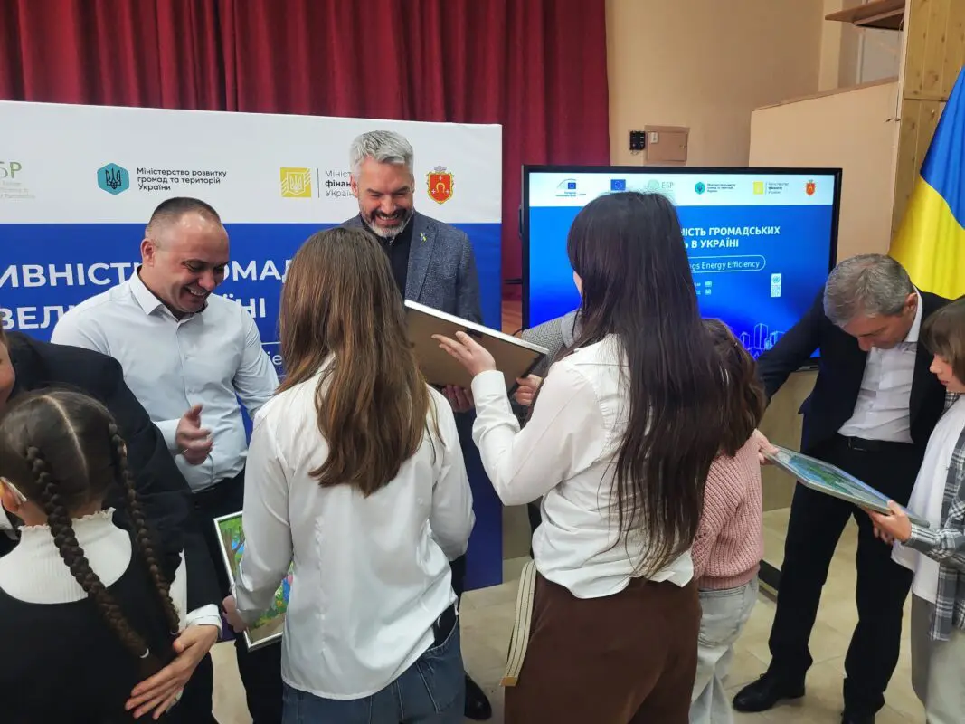 Ковель першим в Україні завершив термомодернізацію ліцею за підтримки ЄІБ