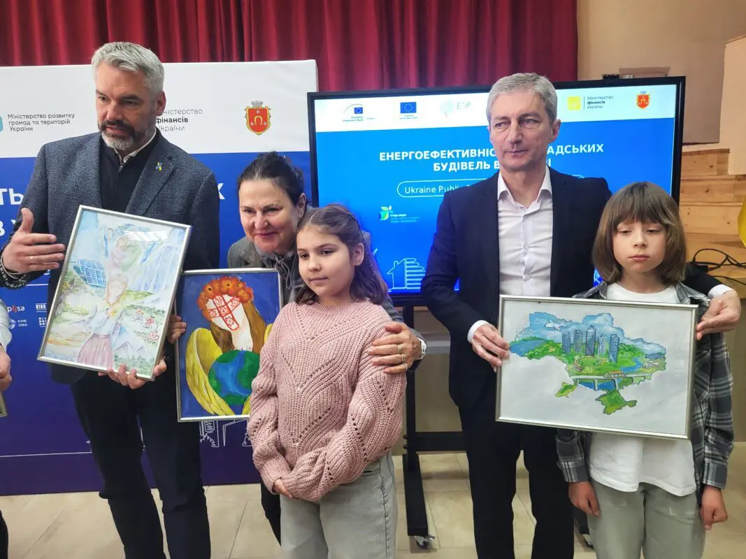 Ковель першим в Україні завершив термомодернізацію ліцею за підтримки ЄІБ