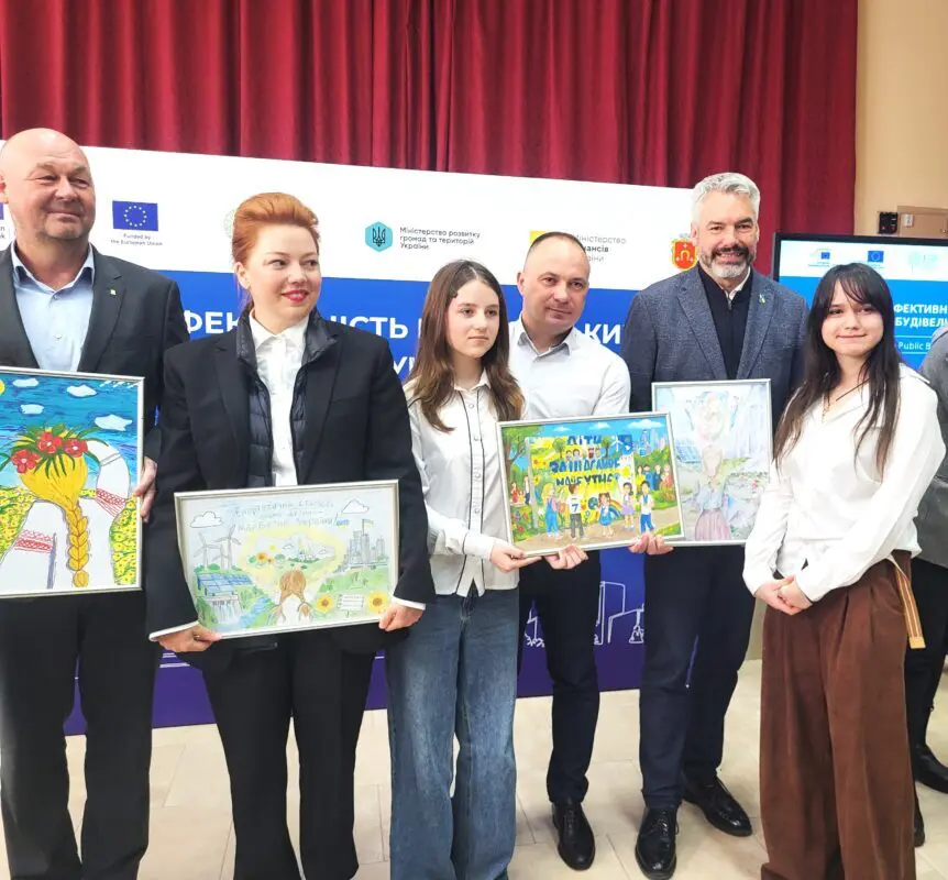 Ковель першим в Україні завершив термомодернізацію ліцею за підтримки ЄІБ
