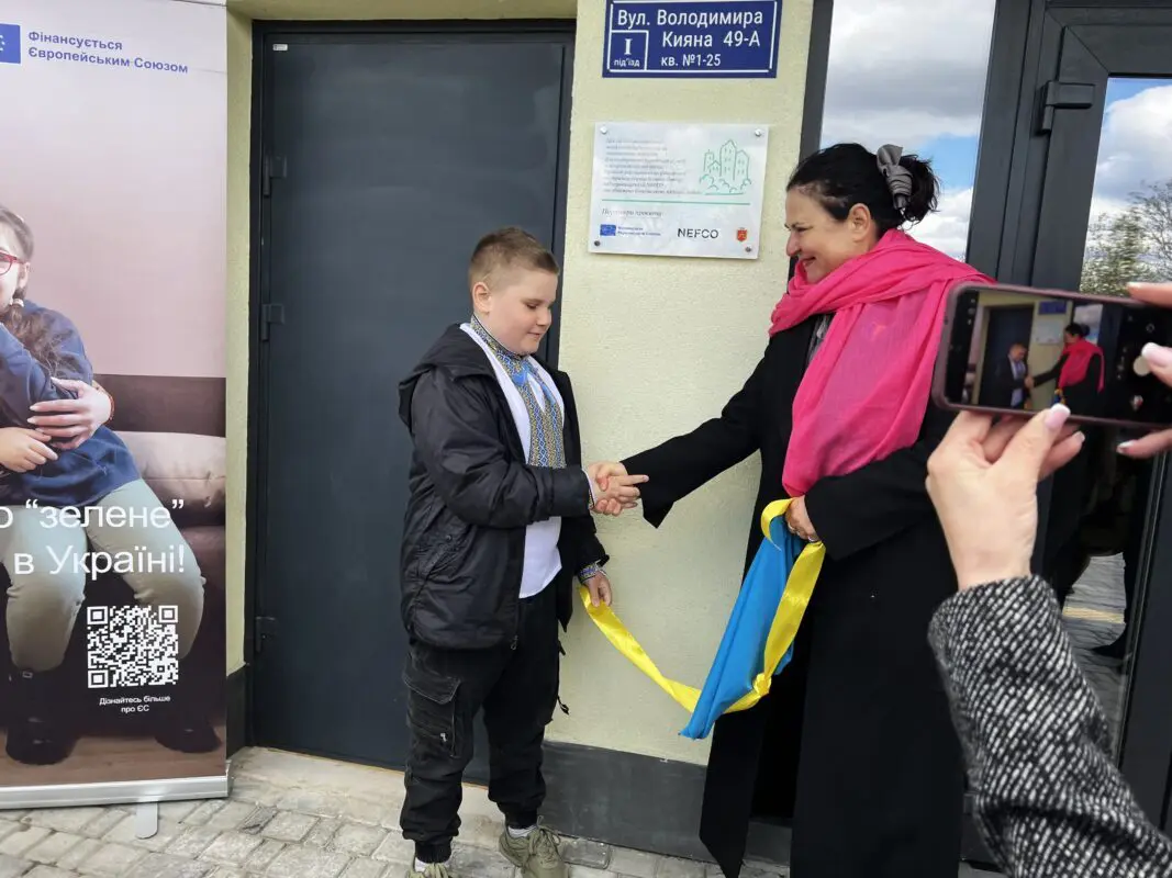 Ковель відкрив перший завершений житловий комплекс для ВПО за програмою ЄС