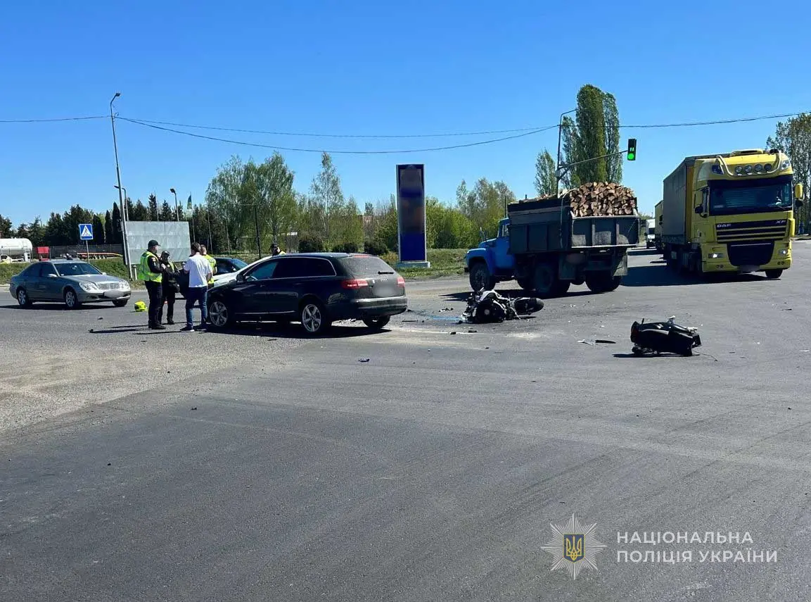 У Ковелі смертельна ДТП: загинув 18-річний мотоцикліст