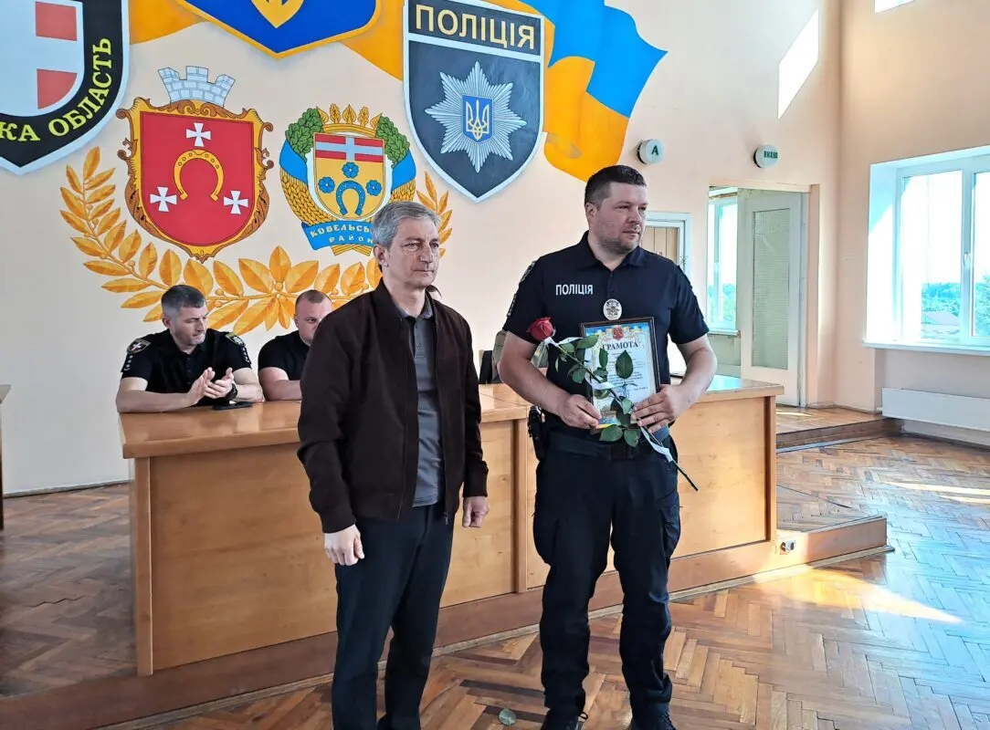 Ковель: 8 років службі поліцейських офіцерів громади – вітання від міського голови
