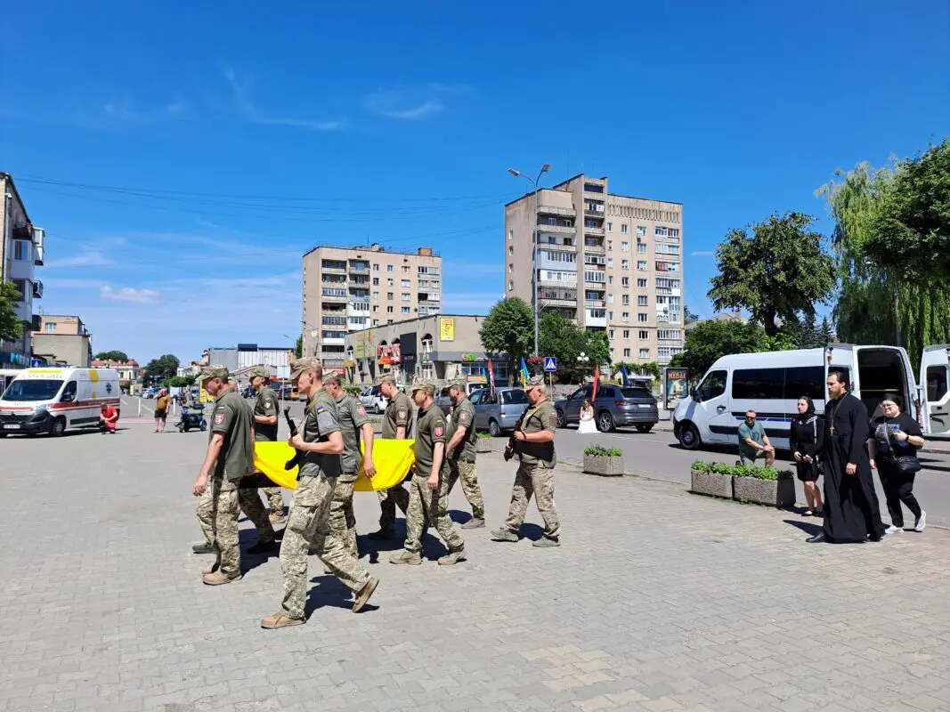 Ковель прощається з Героєм Олександром Шевченком, який загинув на Донеччині