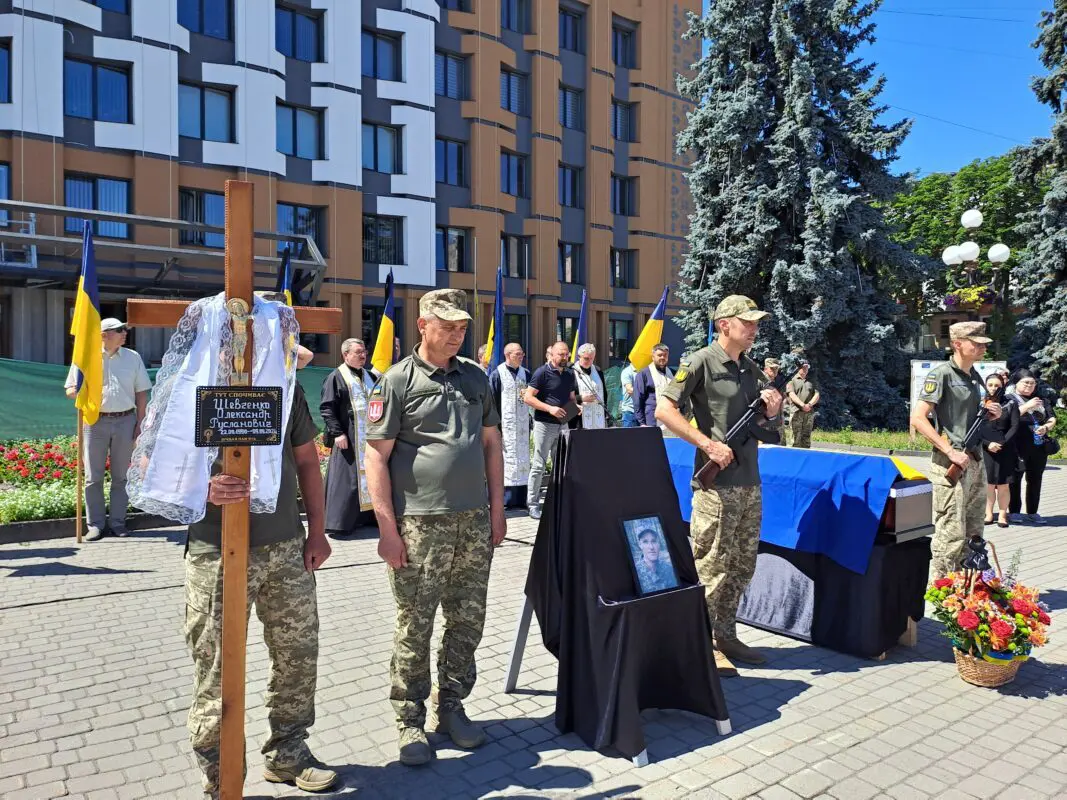 Ковель прощається з Героєм Олександром Шевченком, який загинув на Донеччині
