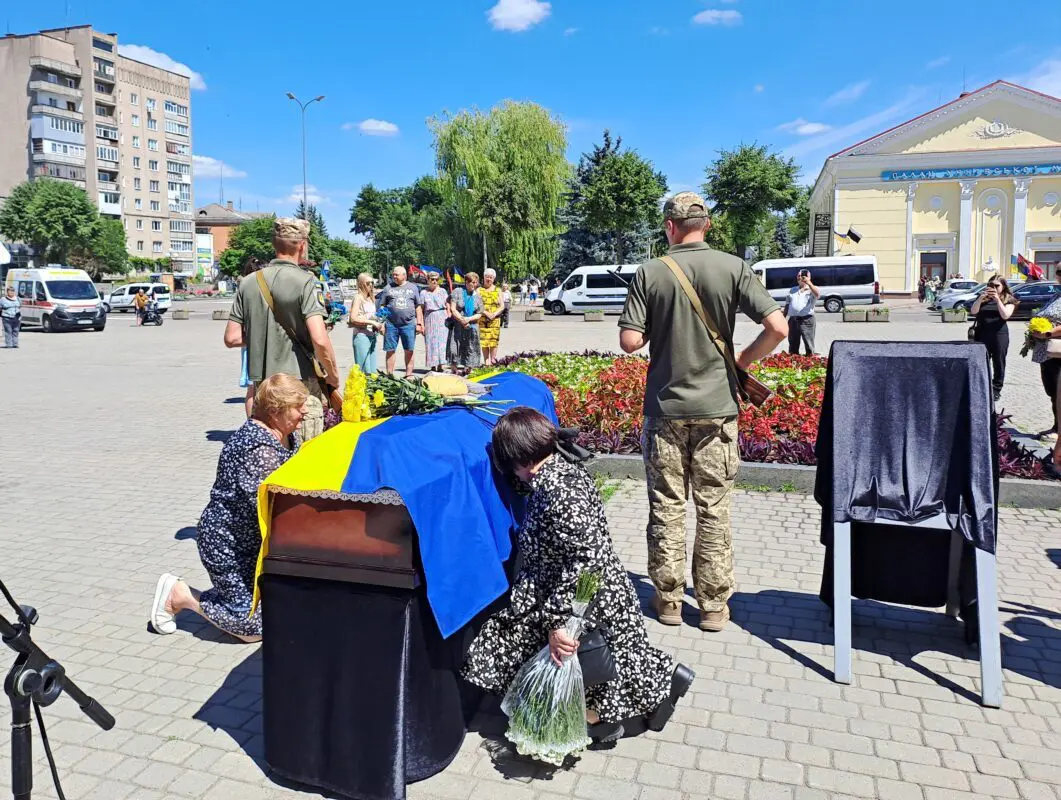 Ковель прощається з Героєм Олександром Шевченком, який загинув на Донеччині