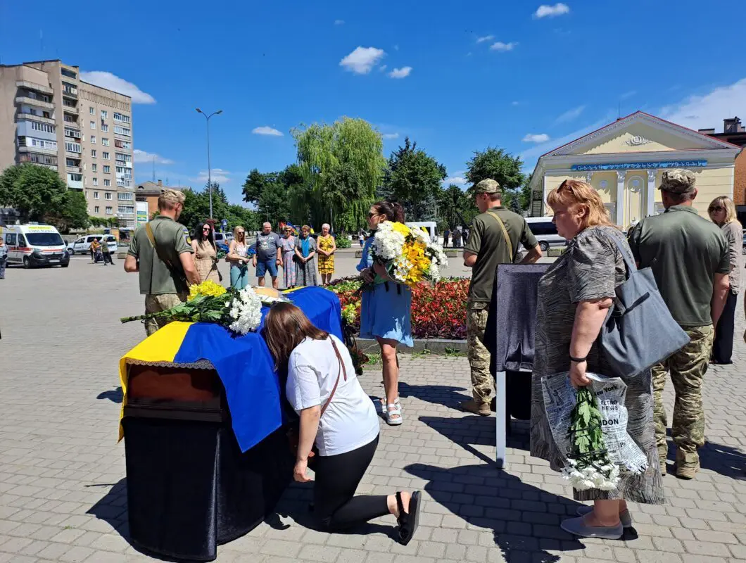 Ковель прощається з Героєм Олександром Шевченком, який загинув на Донеччині