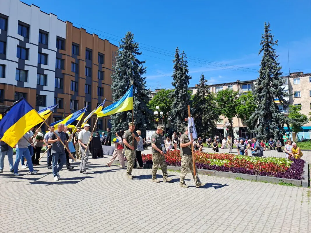 Ковель прощається з Героєм Олександром Шевченком, який загинув на Донеччині