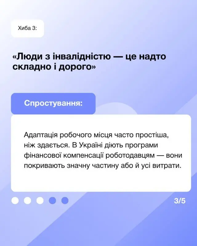 Гайд для роботодавців: як будувати інклюзивний бізнес з Держслужбою зайнятості