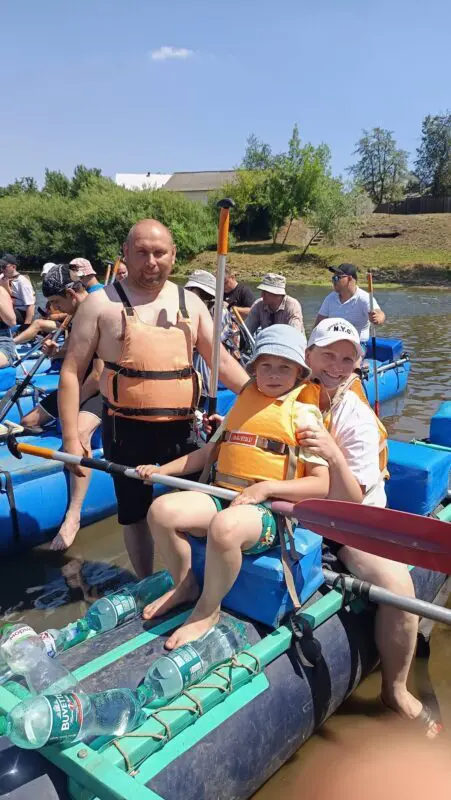 Ветерани з ампутаціями долали Дністер: сплав для реабілітації