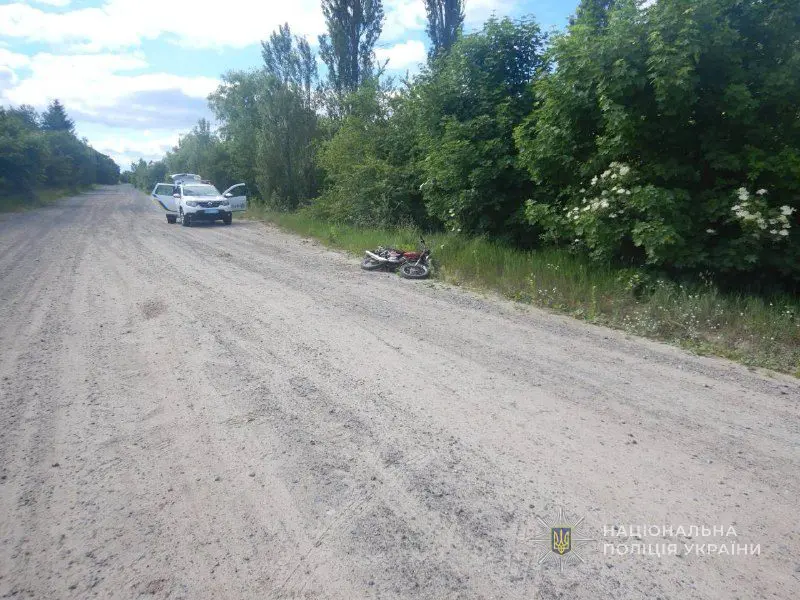 5 ДТП за участі мотоциклістів на Волині: 4 водії – неповнолітні