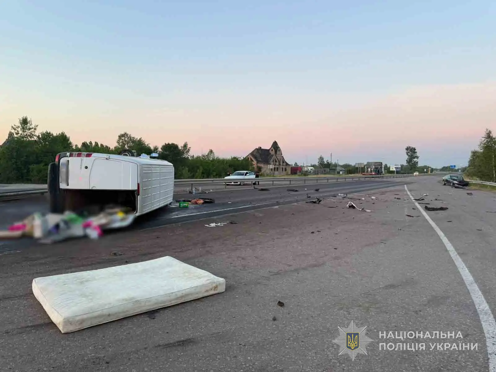 Смертельна ДТП на Ковельщині: поблизу Вишнева загинув водій, троє травмовані