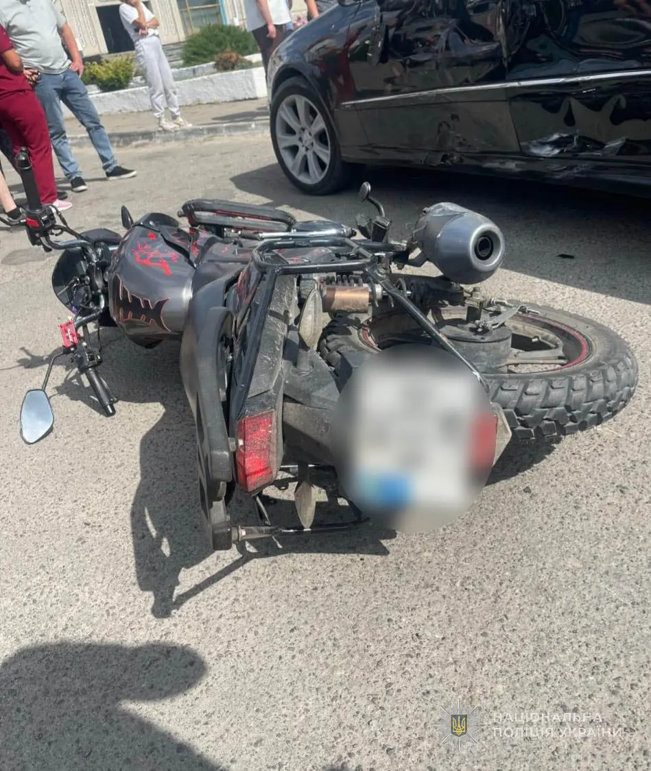 5 ДТП за участі мотоциклістів на Волині: 4 водії – неповнолітні