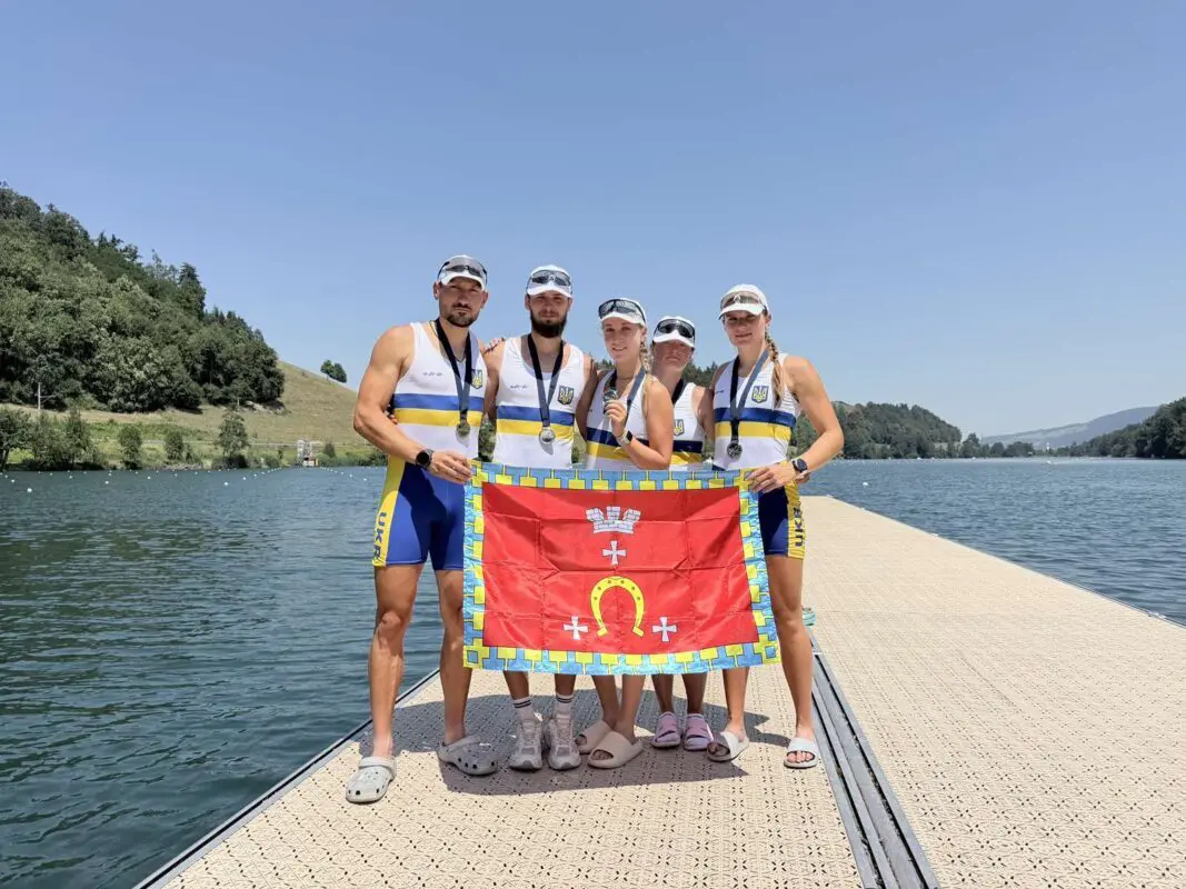 Українські паравеслувальники здобули дві срібні медалі на Кубку світу