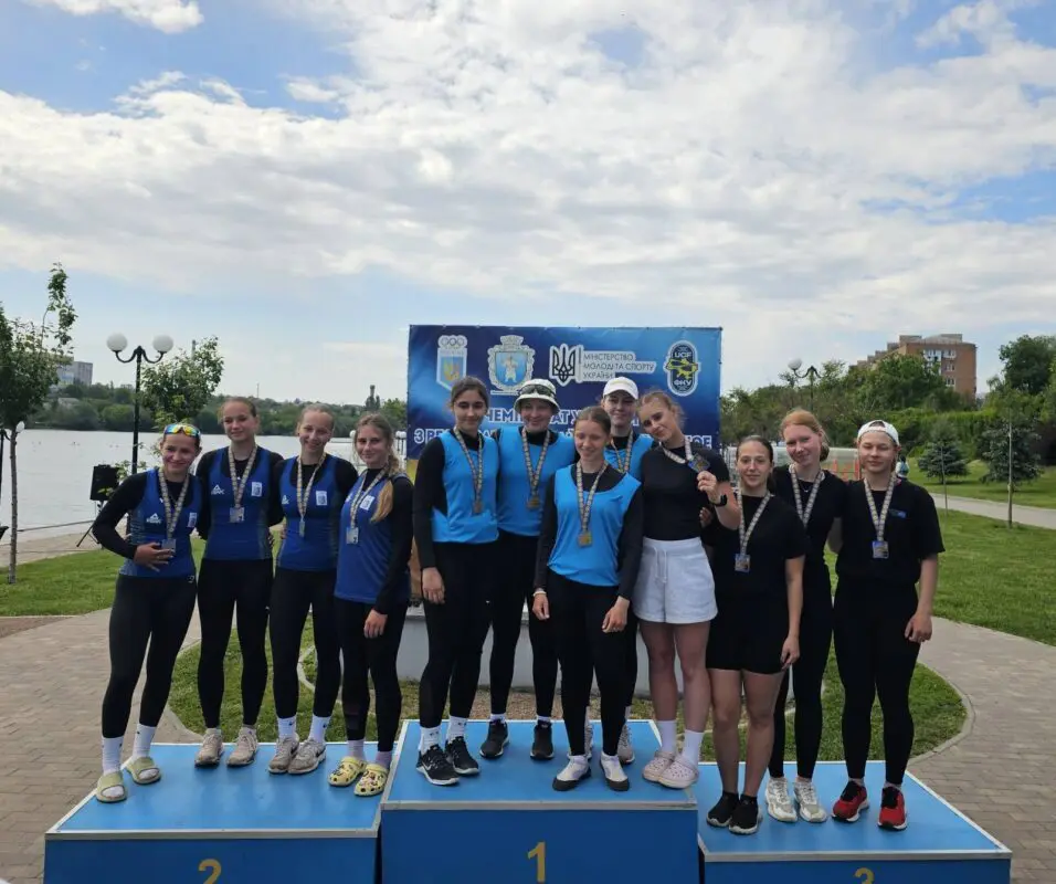 Ковельські веслувальники тріумфували на чемпіонаті України та кваліфікувалися на Європу