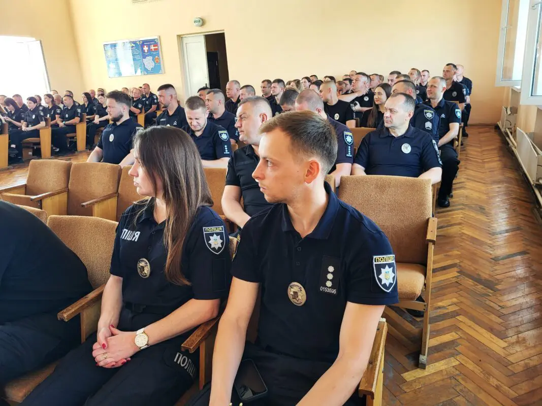 У Ковелі привітали поліцейських з професійним святом та нагородили кращих