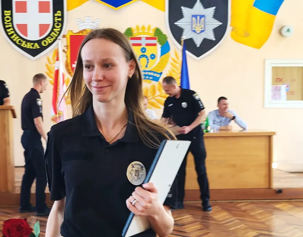 У Ковелі привітали поліцейських з професійним святом та нагородили кращих