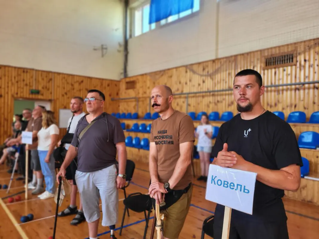 У Ковелі вперше відбувся турнір з бочі для ветеранів: перемогу здобули господарі
