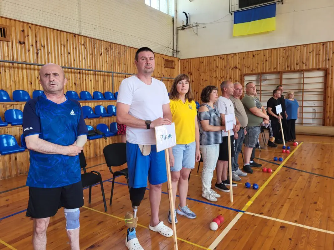 У Ковелі вперше відбувся турнір з бочі для ветеранів: перемогу здобули господарі