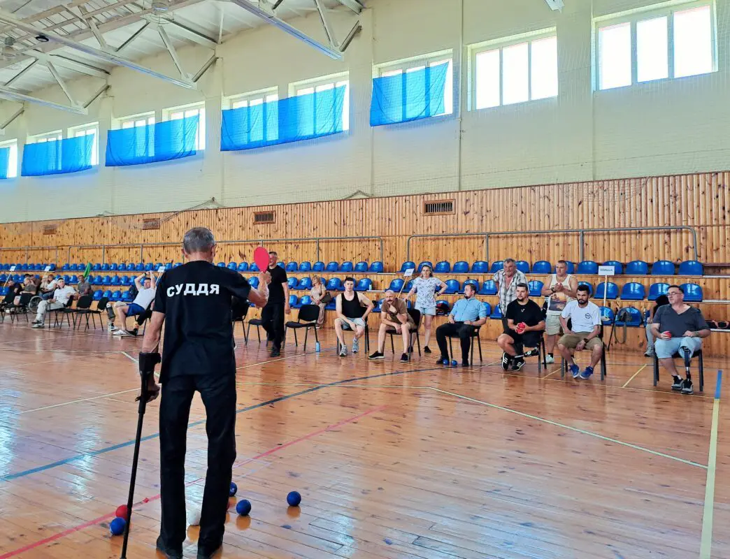 У Ковелі вперше відбувся турнір з бочі для ветеранів: перемогу здобули господарі