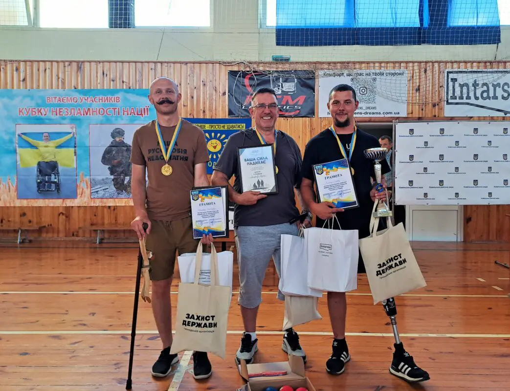 У Ковелі вперше відбувся турнір з бочі для ветеранів: перемогу здобули господарі
