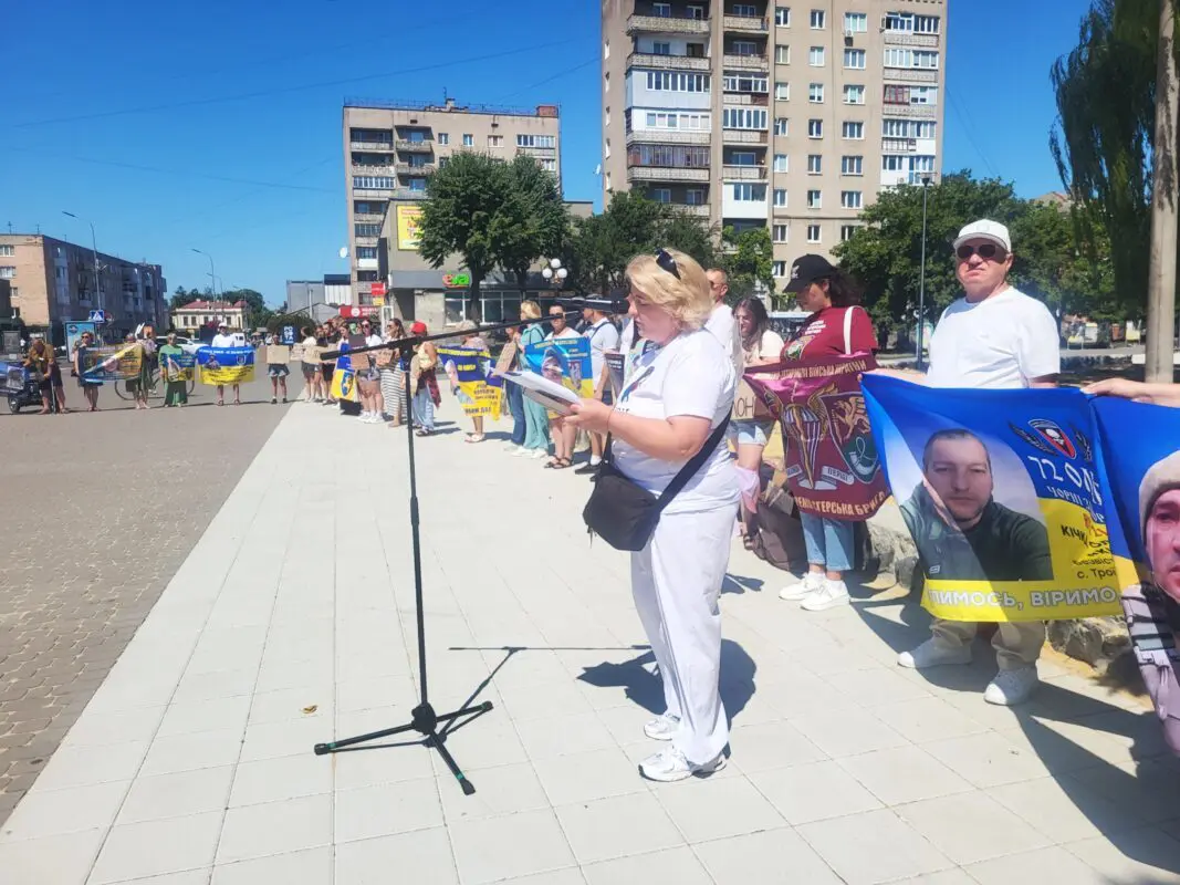 У Ковелі відбулася акція пам'яті полонених та жертв Оленівки