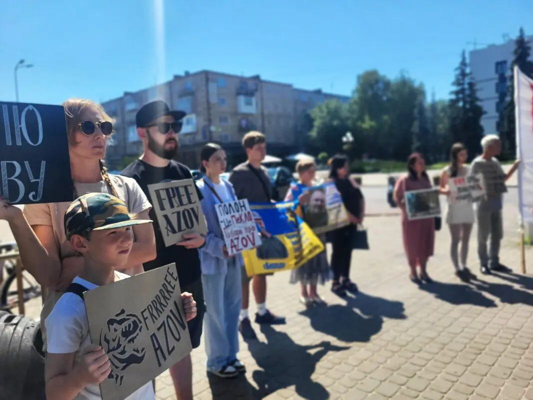 У Ковелі відбулася акція пам'яті полонених та жертв Оленівки