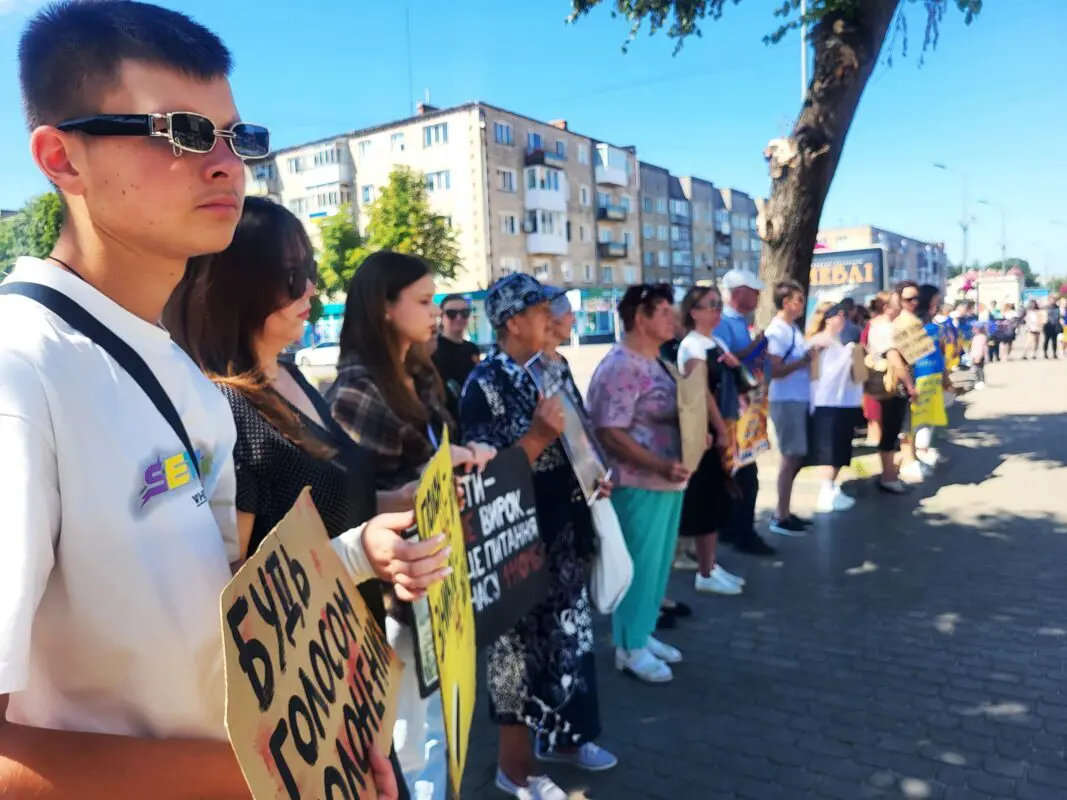 У Ковелі відбулася акція пам'яті полонених та жертв Оленівки
