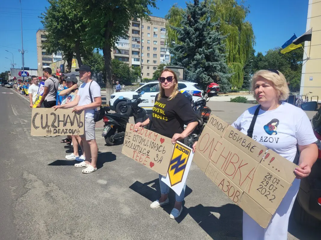 У Ковелі відбулася акція пам'яті полонених та жертв Оленівки
