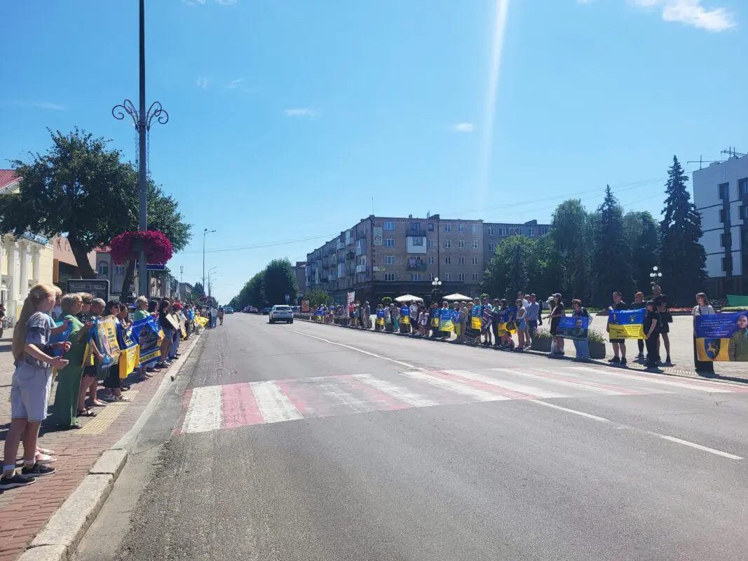 У Ковелі відбулася акція пам'яті полонених та жертв Оленівки