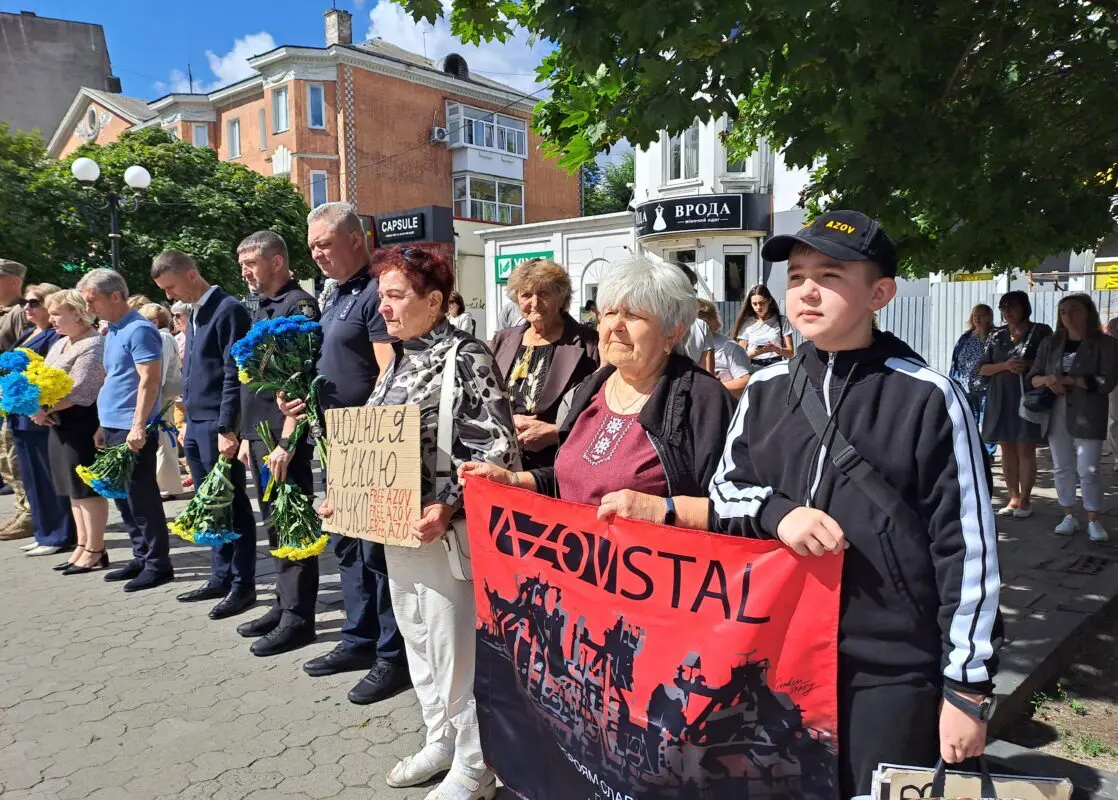 Ковель вшанував загиблих у російському полоні: згадали Оленівку та земляків
