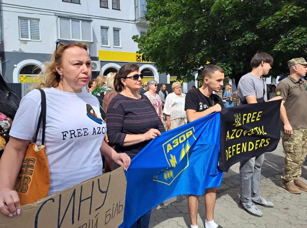 Ковель вшанував загиблих у російському полоні: згадали Оленівку та земляків