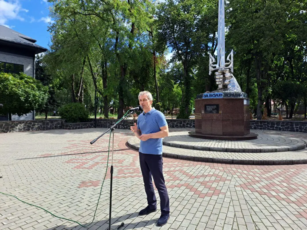 Ковель вшанував загиблих у російському полоні: згадали Оленівку та земляків