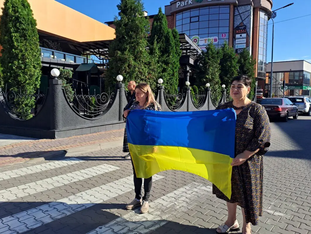 Ковель вшанував пам'ять жертв Оленівки та полону РФ: 4 роки трагедії