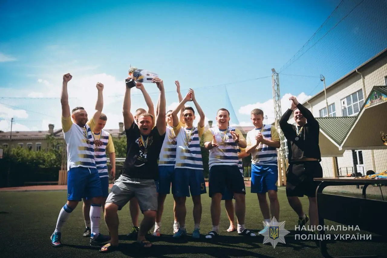 Волинські поліцейські провели чемпіонат з мініфутболу: Ковельське РУП – у трійці призерів