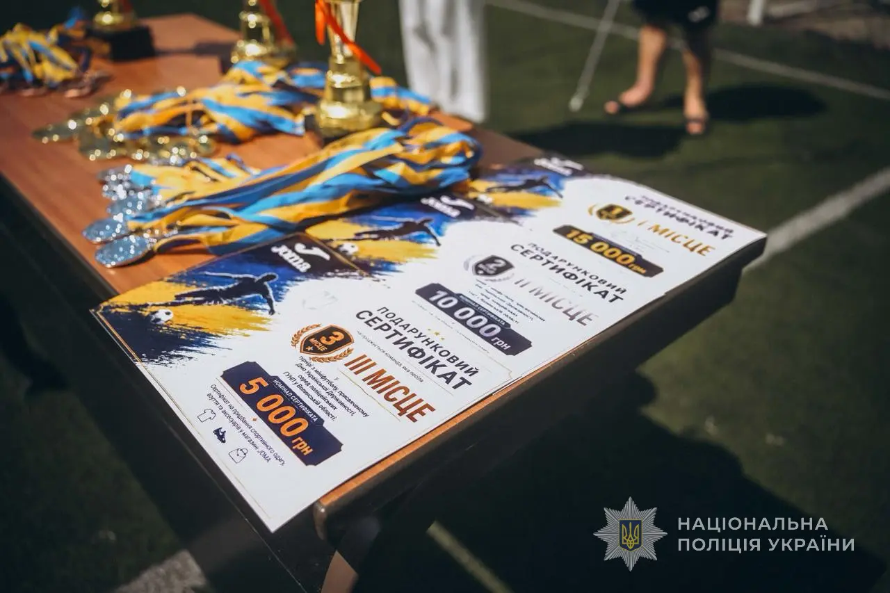 Волинські поліцейські провели чемпіонат з мініфутболу: Ковельське РУП – у трійці призерів