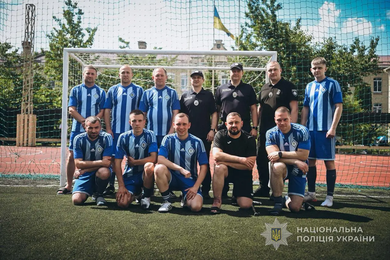 Волинські поліцейські провели чемпіонат з мініфутболу: Ковельське РУП – у трійці призерів