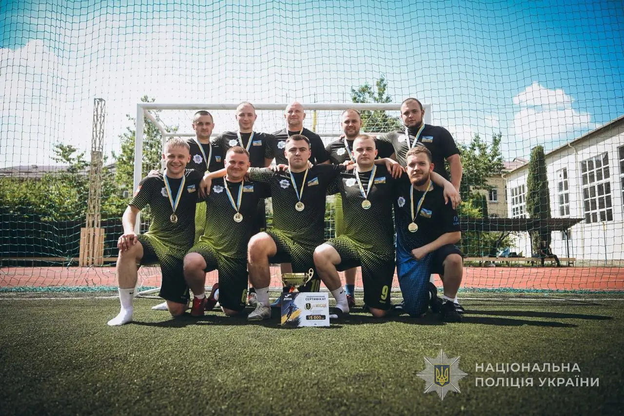 Волинські поліцейські провели чемпіонат з мініфутболу: Ковельське РУП – у трійці призерів