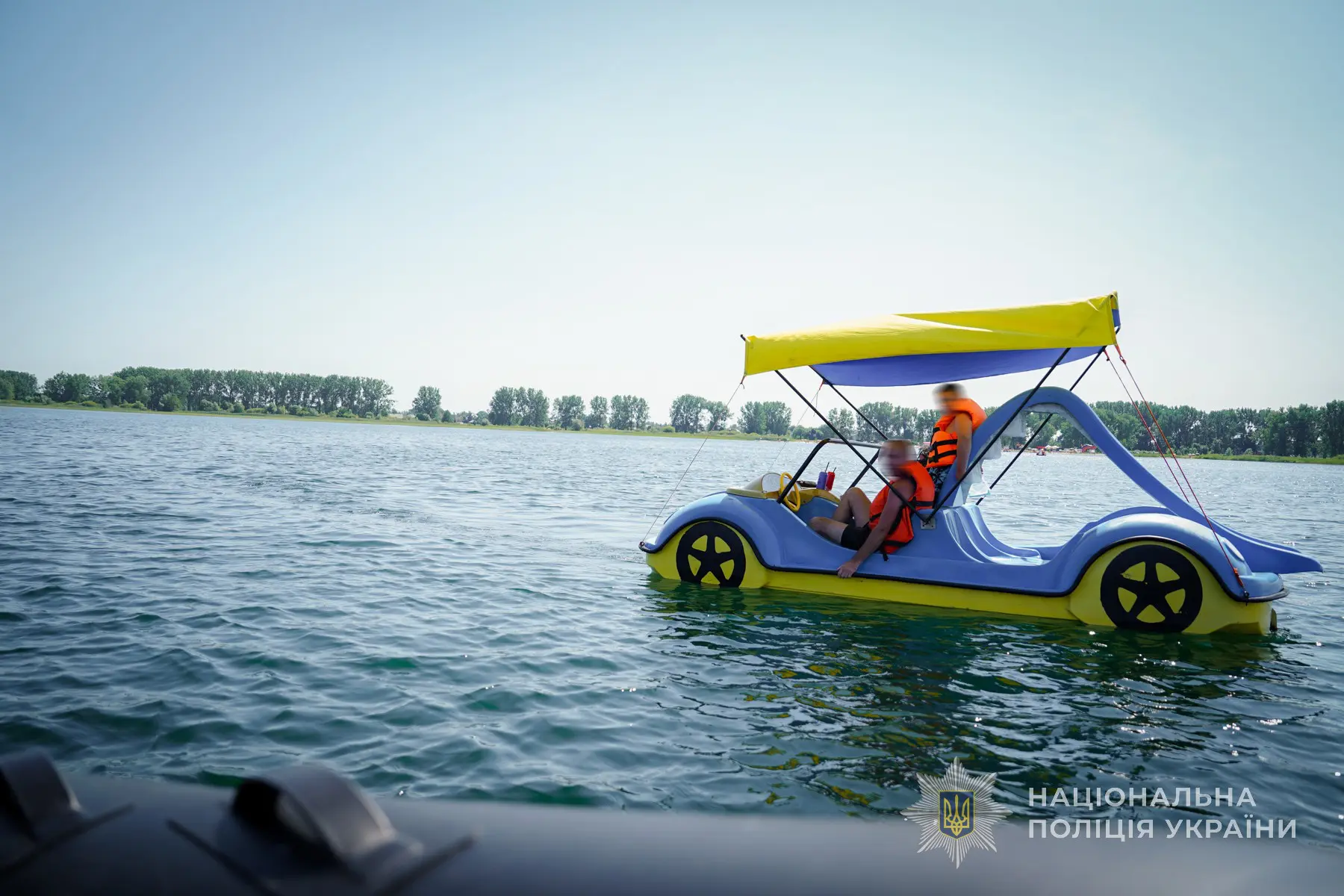 Водна поліція Ковельського району патрулює Світязь: що бачить та фіксує
