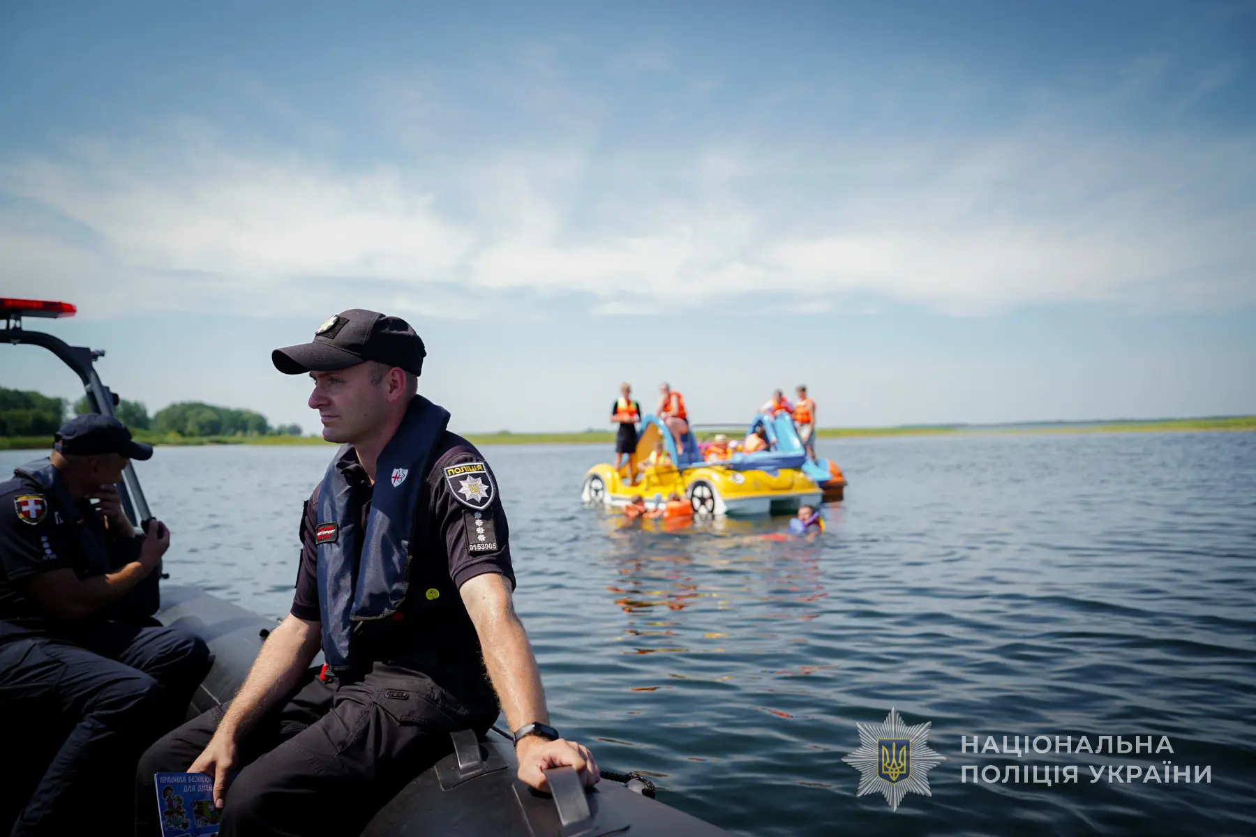 Водна поліція Ковельського району патрулює Світязь: що бачить та фіксує