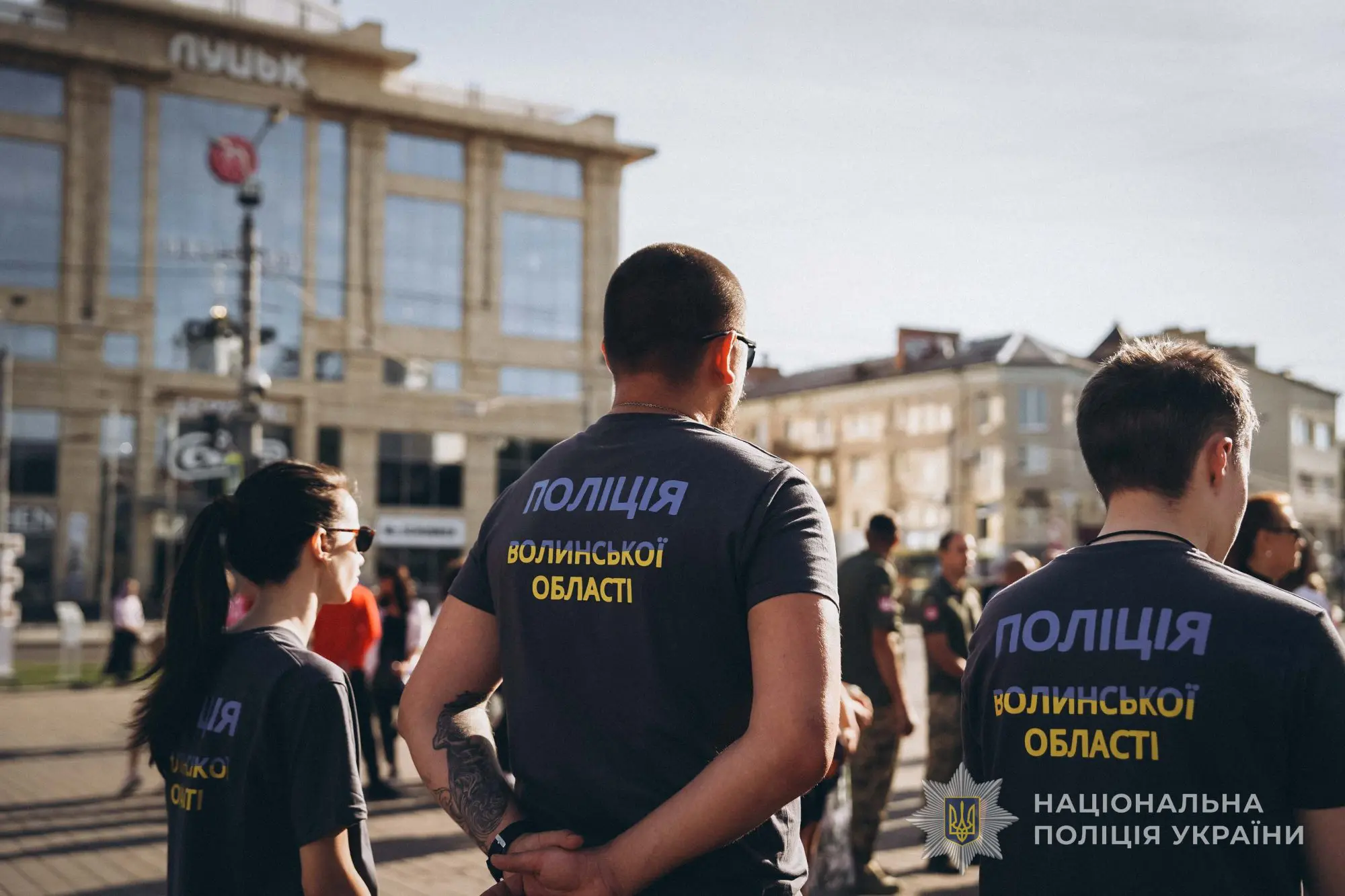 Волинські поліцейські, зокрема в Ковелі, бігли за Героїв України