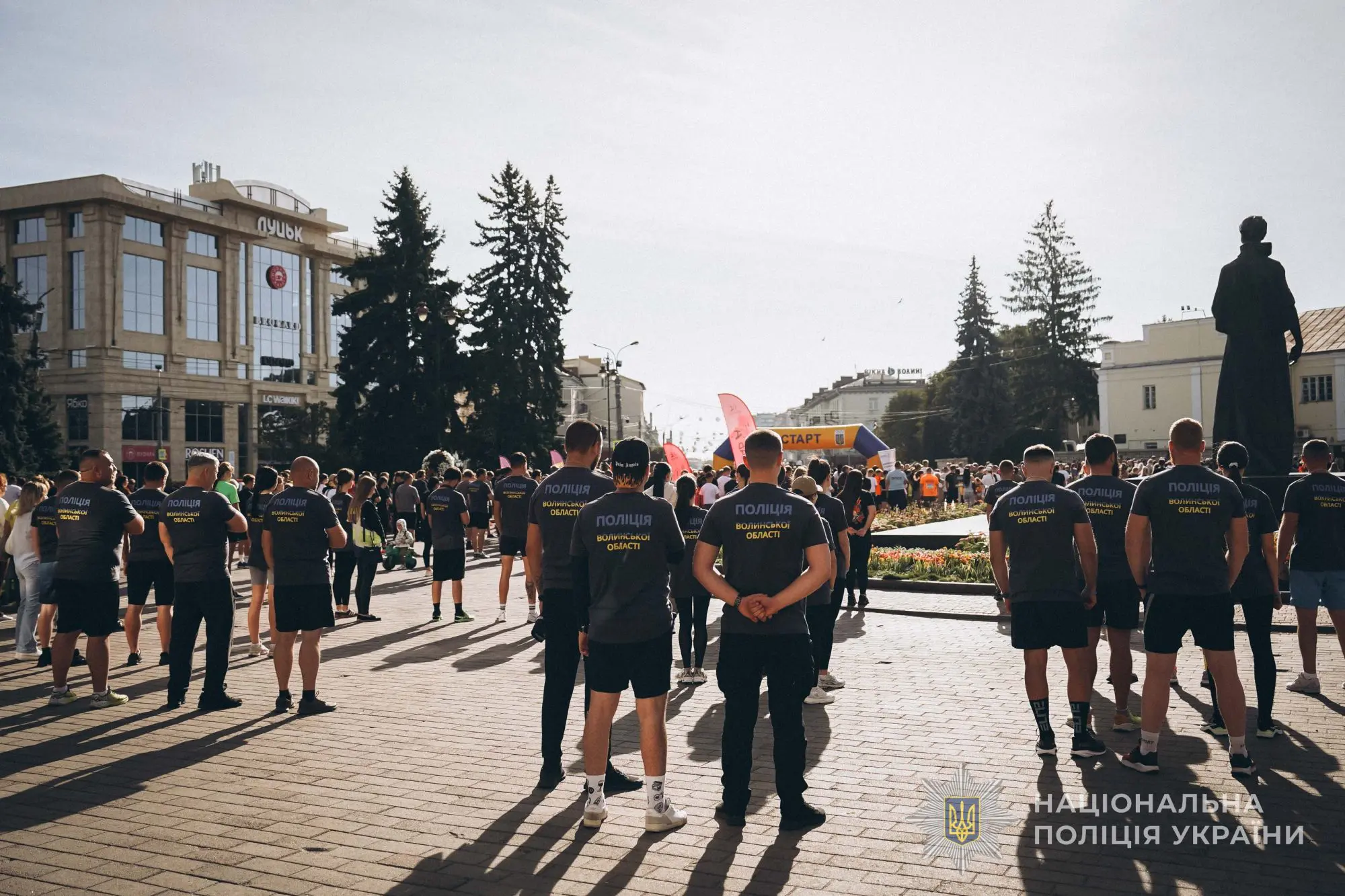 Волинські поліцейські, зокрема в Ковелі, бігли за Героїв України