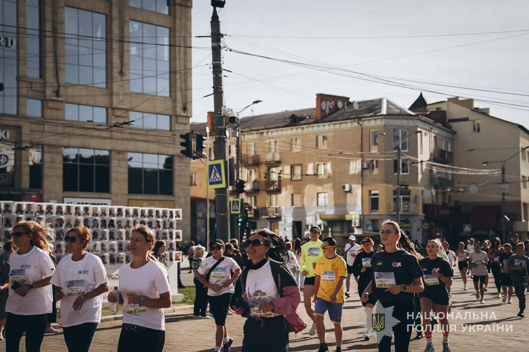 Волинські поліцейські, зокрема в Ковелі, бігли за Героїв України
